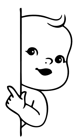 Baby Auto Aufkleber - Personalisierbar