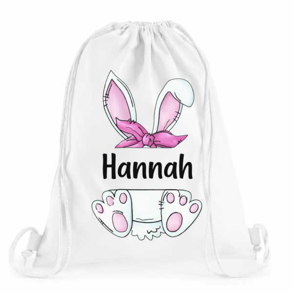 Oster-Turnbeutel mit Wunschmotiv & Name