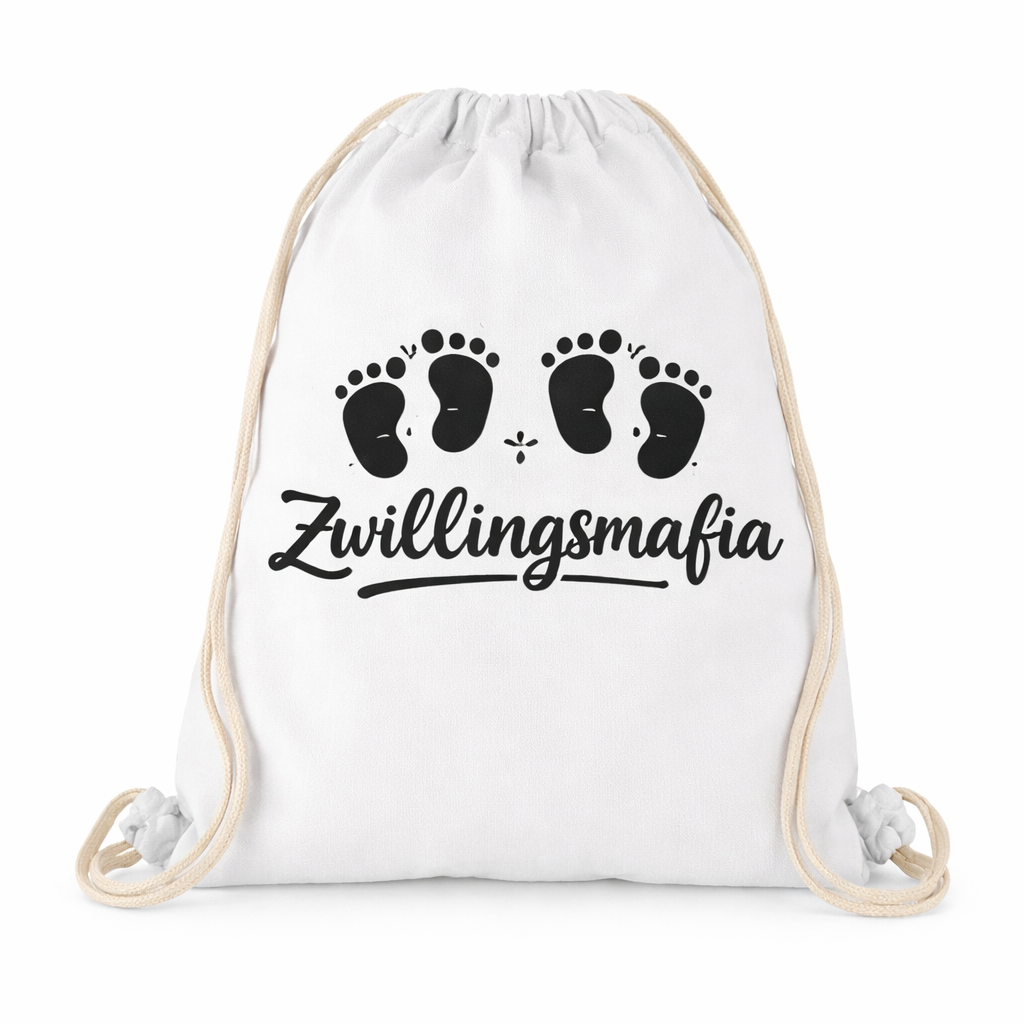 Zwillings-Turnbeutel "Zwillingsmafia"
