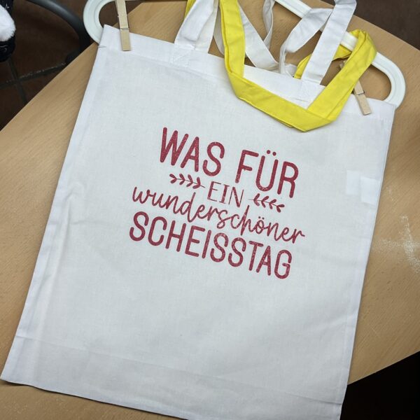 Stoffbeutel 'Scheißtag'