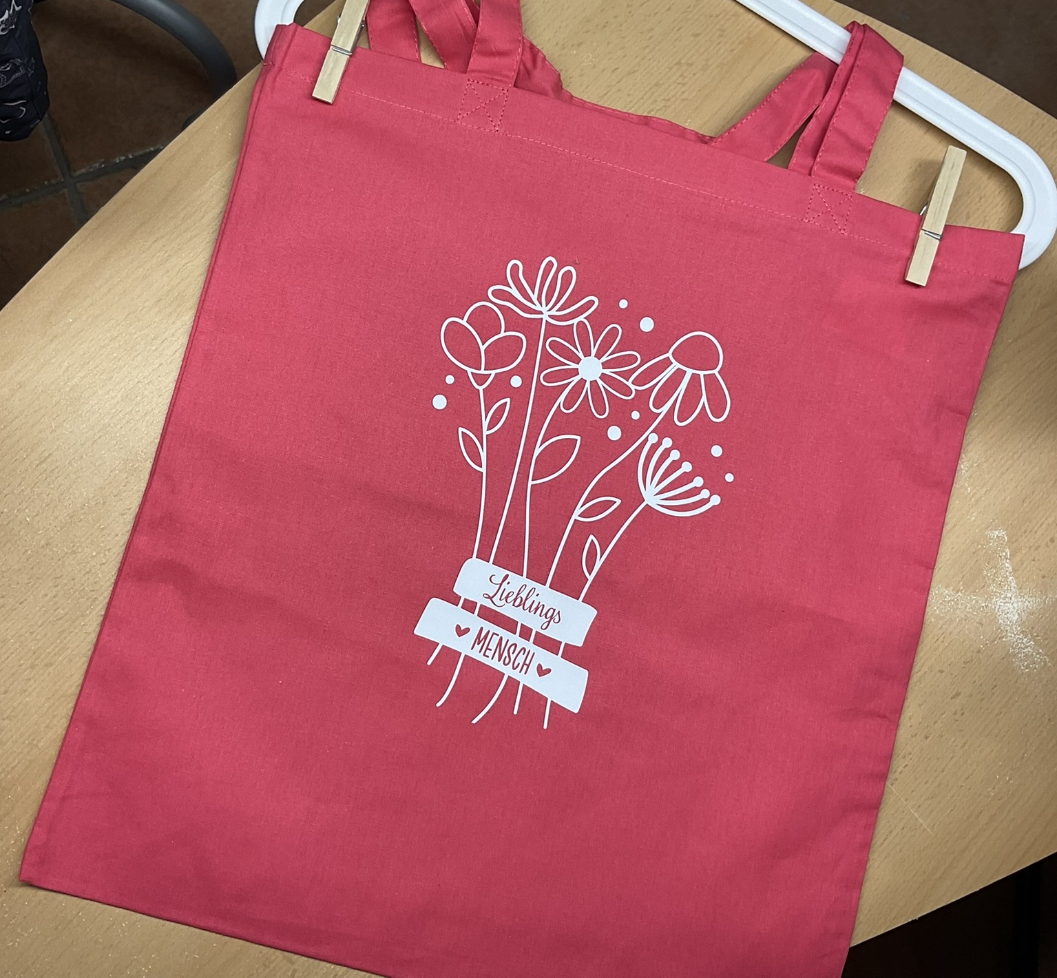 Stoffbeutel 'Lieblingsmensch'