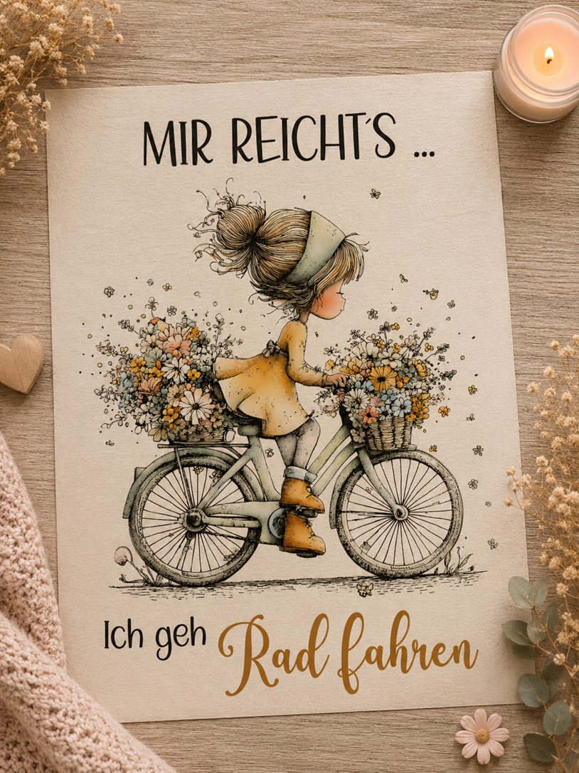 XXL Mir reicht´s - Rad